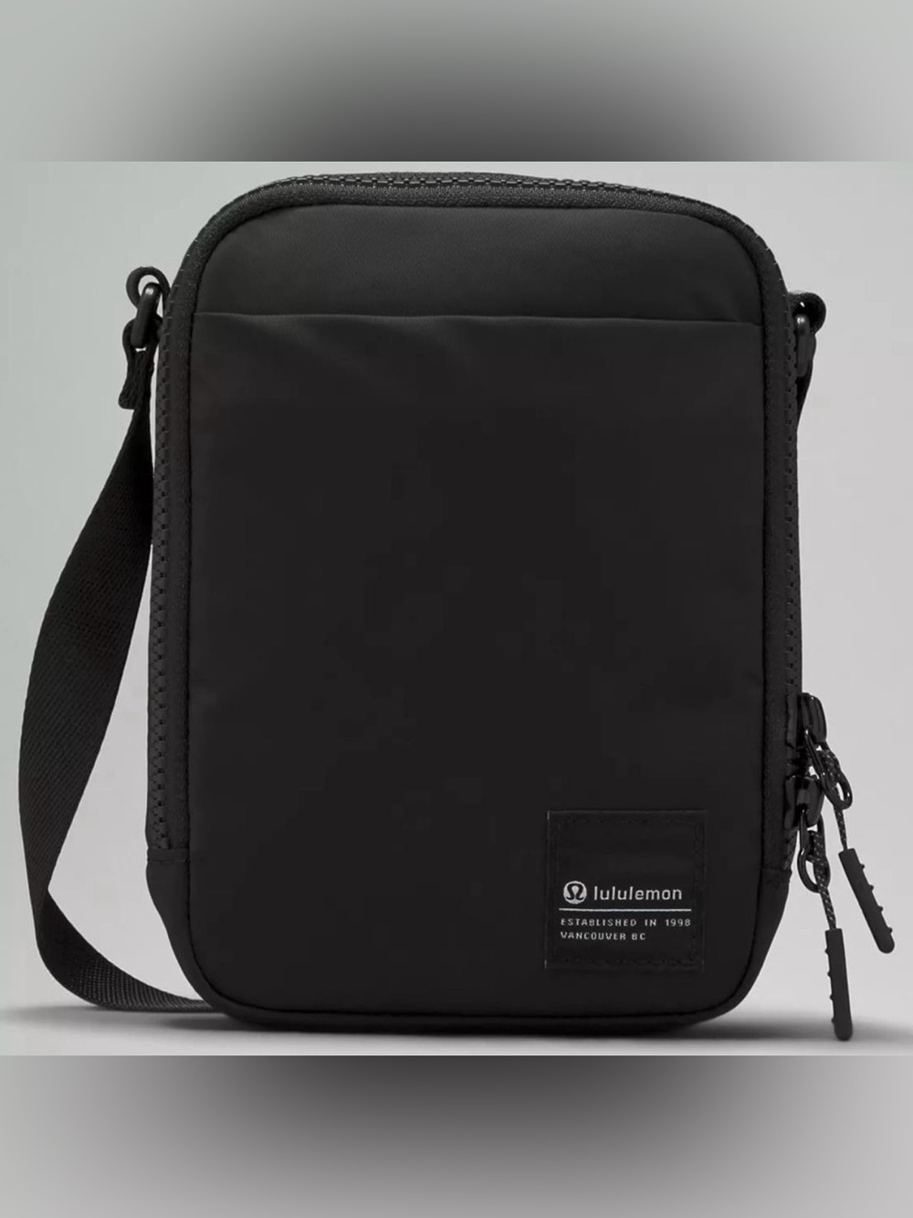 Lululemon Black Compact Crossbody Bag